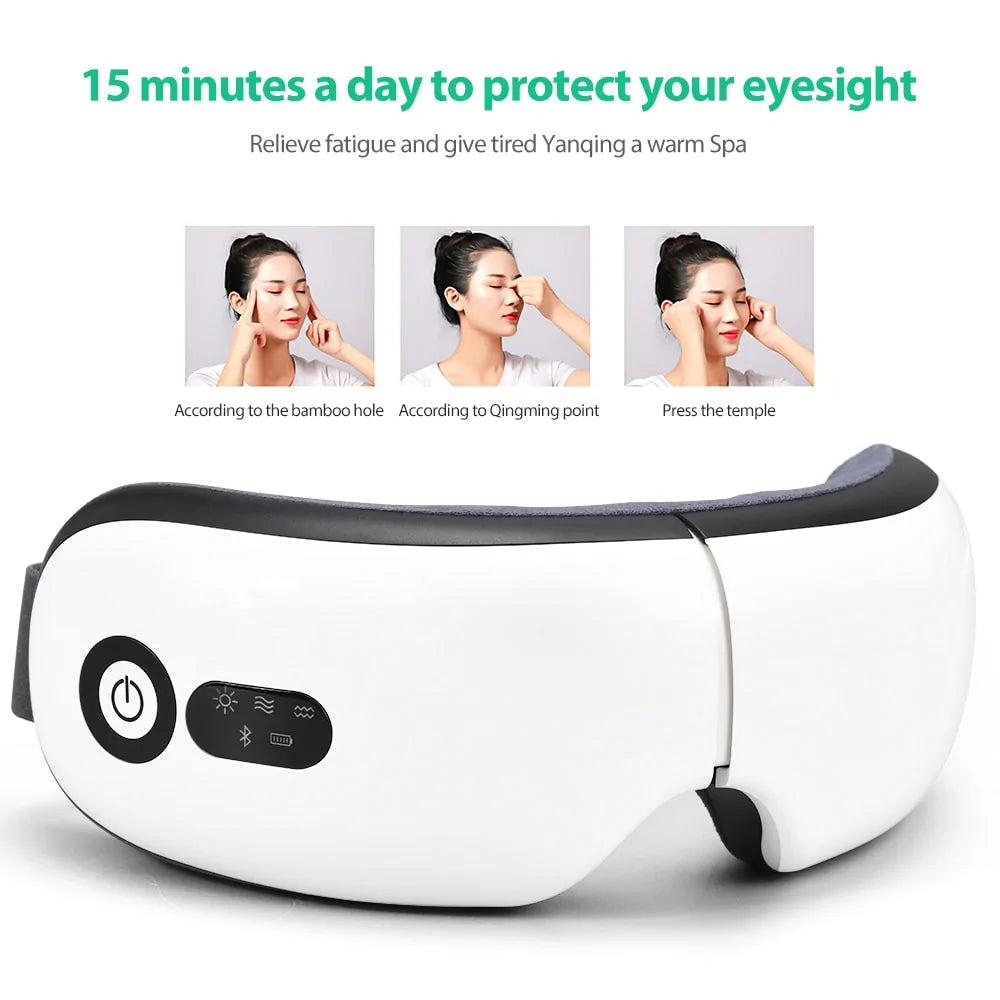 Smart Airbag Vibration Eye Massager